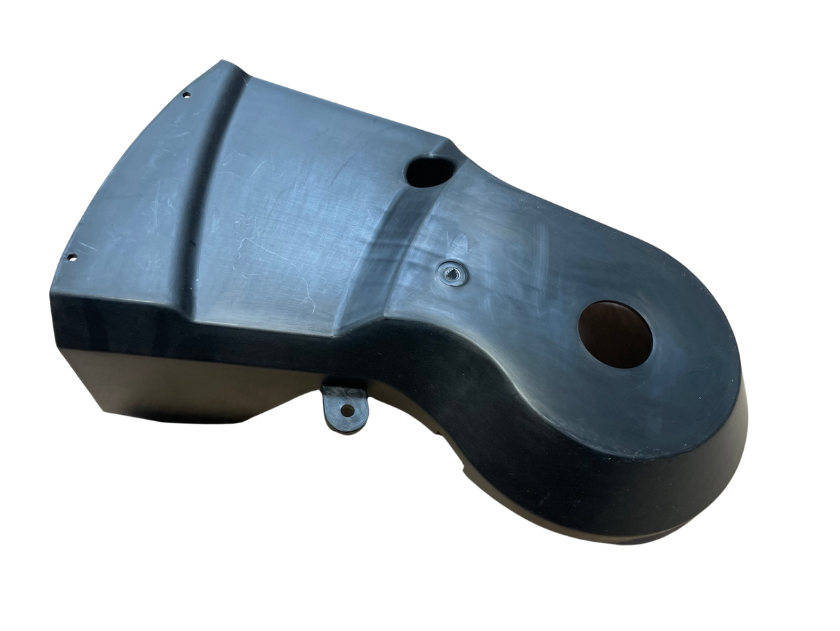 1146009 - genuine replacement plastic Belt Cover for Hyundai HYM530SPE petrol lawnmower protective guard