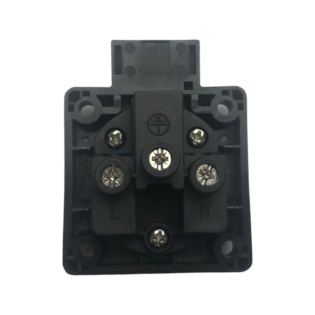 1339388 - Genuine Replacement UK Socket IP54 for Selected Hyundai Machines Plug Rear