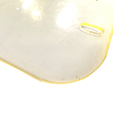1107076 - replacement Paving Pad for the Hyundai HYCP5030 & HYCP6570 Compactor Plates OEM spare part clear