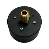 1116038 - replacement Line Pressure Gauge for the Hyundai HY30100V 100 Litre Air Compressor OEM spare part threaded brass fitting