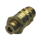 1121038 - replacement CE Safety Valve for the Hyundai HY3200S 200 Litre Air Compressor OEM spare part brass threaded