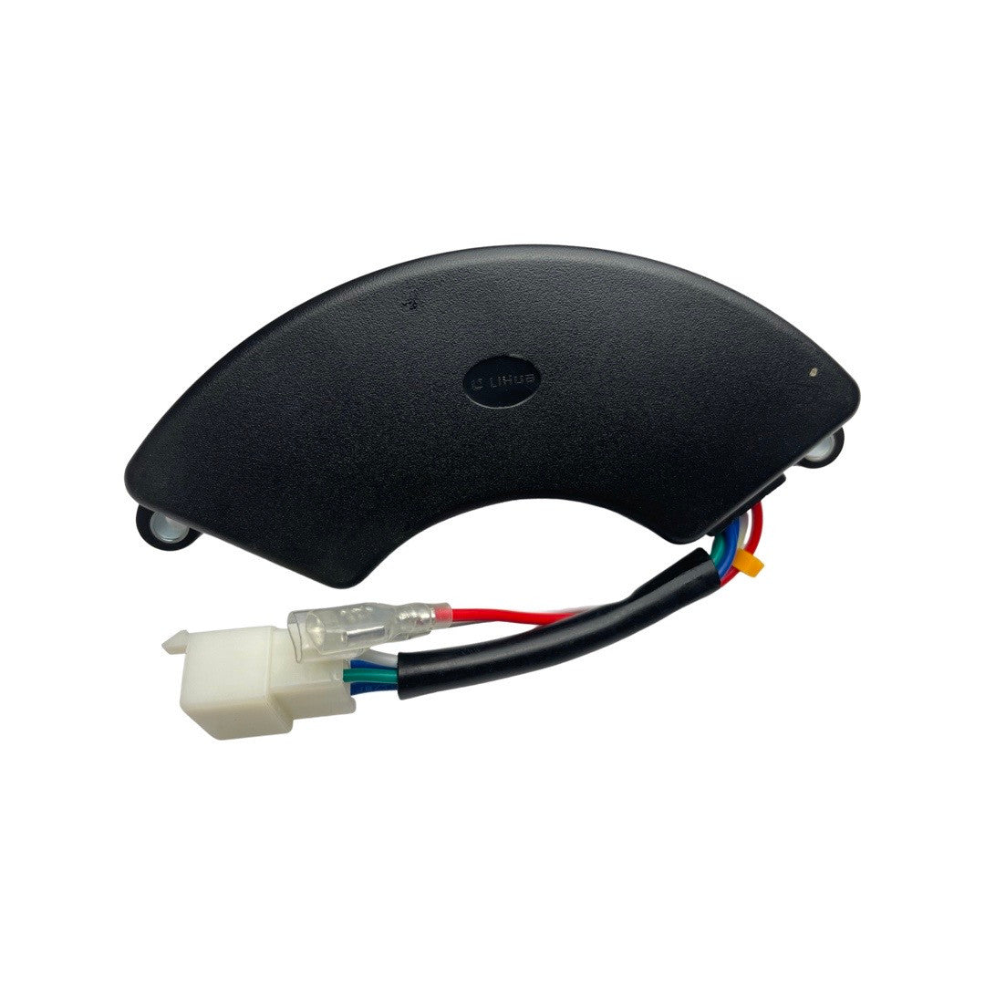 1017025 - replacement Automatic Voltage Regulator for the Hyundai HY9000LEK Open Frame Generator OEM spare part black plastic electric