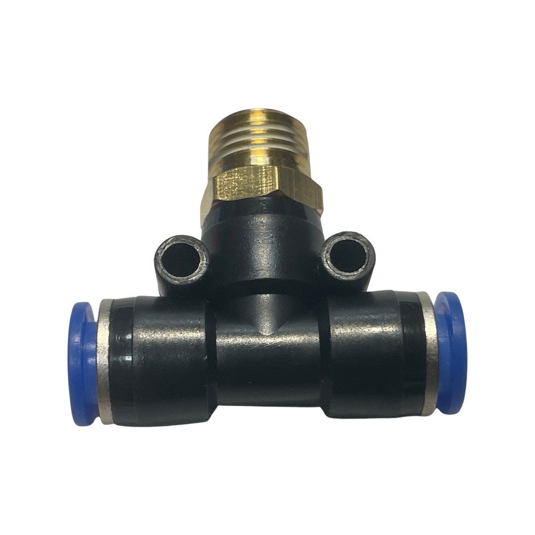1338156-Genuine Replacement Tee Connector for a Selection of Hyundai Machines Bottom