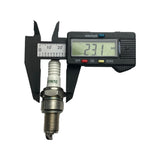 1019089 - replacement Spark Plug for the Hyundai HY1000LEK Open Frame Generator OEM spare part measured width