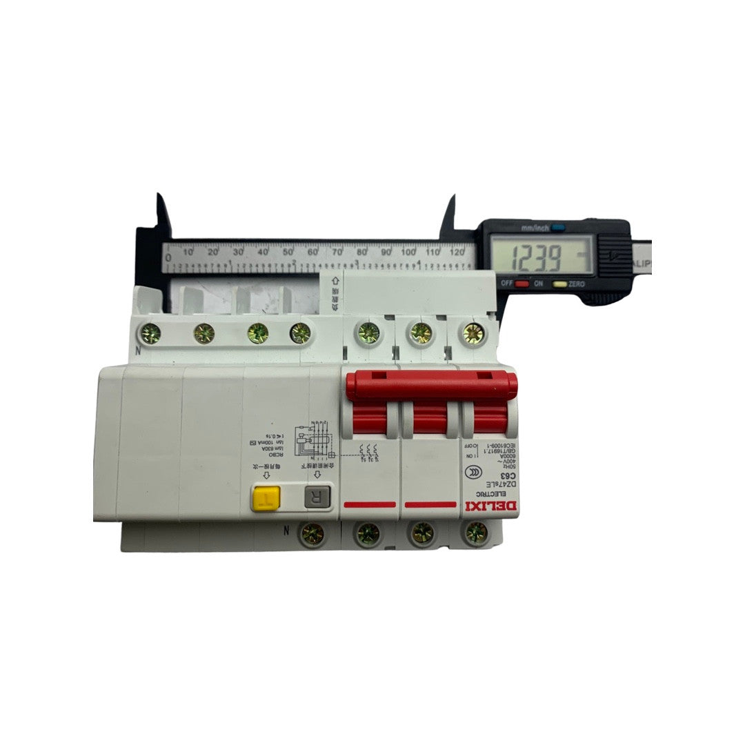 Leakage circuit breaker 3P+N C63A