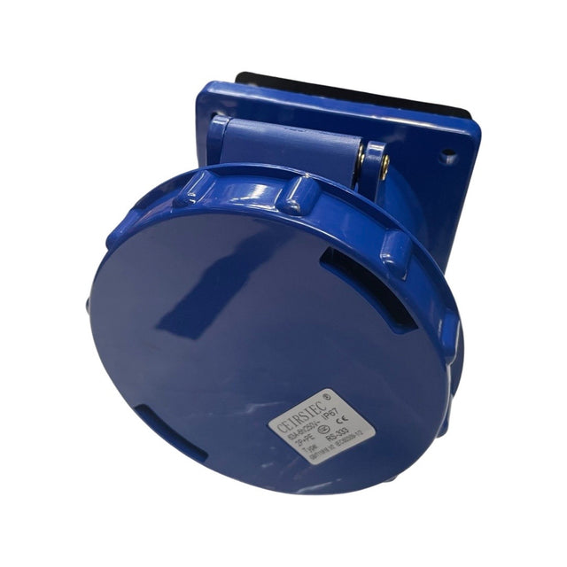 1039481-Genuine Replacement Single-Phase 63A IP67 Socket for a Selection of Hyundai Machines Front