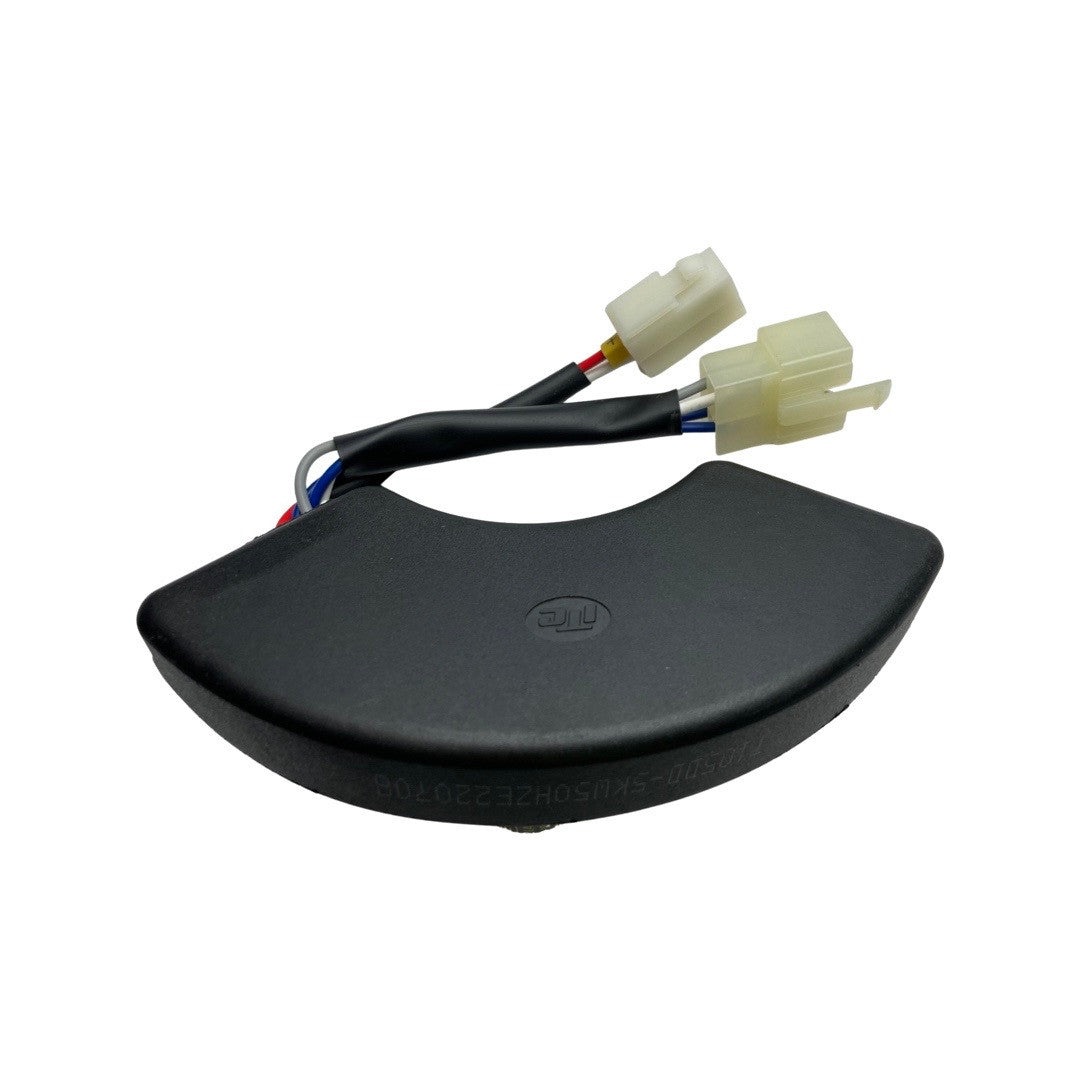 1022233 - replacement Automatic Voltage Regulator (AVR) for the Hyundai DHY6000SE 3000 RPM Generator OEM spare part black plastic