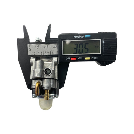 1154089 - replacement Carburettor for the Hyundai HYMT5200X Petrol Multi Tool measurement