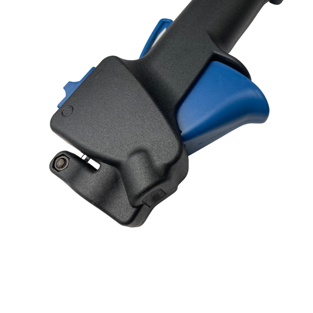 1154001 - replacement Throttle Assembly for the Hyundai HYMT5200X Petrol Garden Multi Tool OEM spare part steel wire electric connectors trigger blue / black