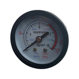1115043-Genuine Replacement Pressure Gauge (50) for Selected Hyundai Machines Front