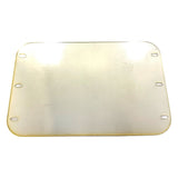 1109076 - replacement Paving Pad for the Hyundai HYCP9070 Compactor Plate OEM spare part clear rubber