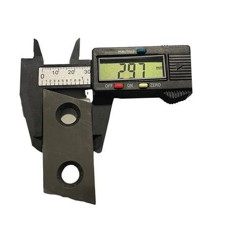 1357073 - replacement Shredder Blade For the HYCH2400E Electric Shredder OEM spare part measured 29.7mm
