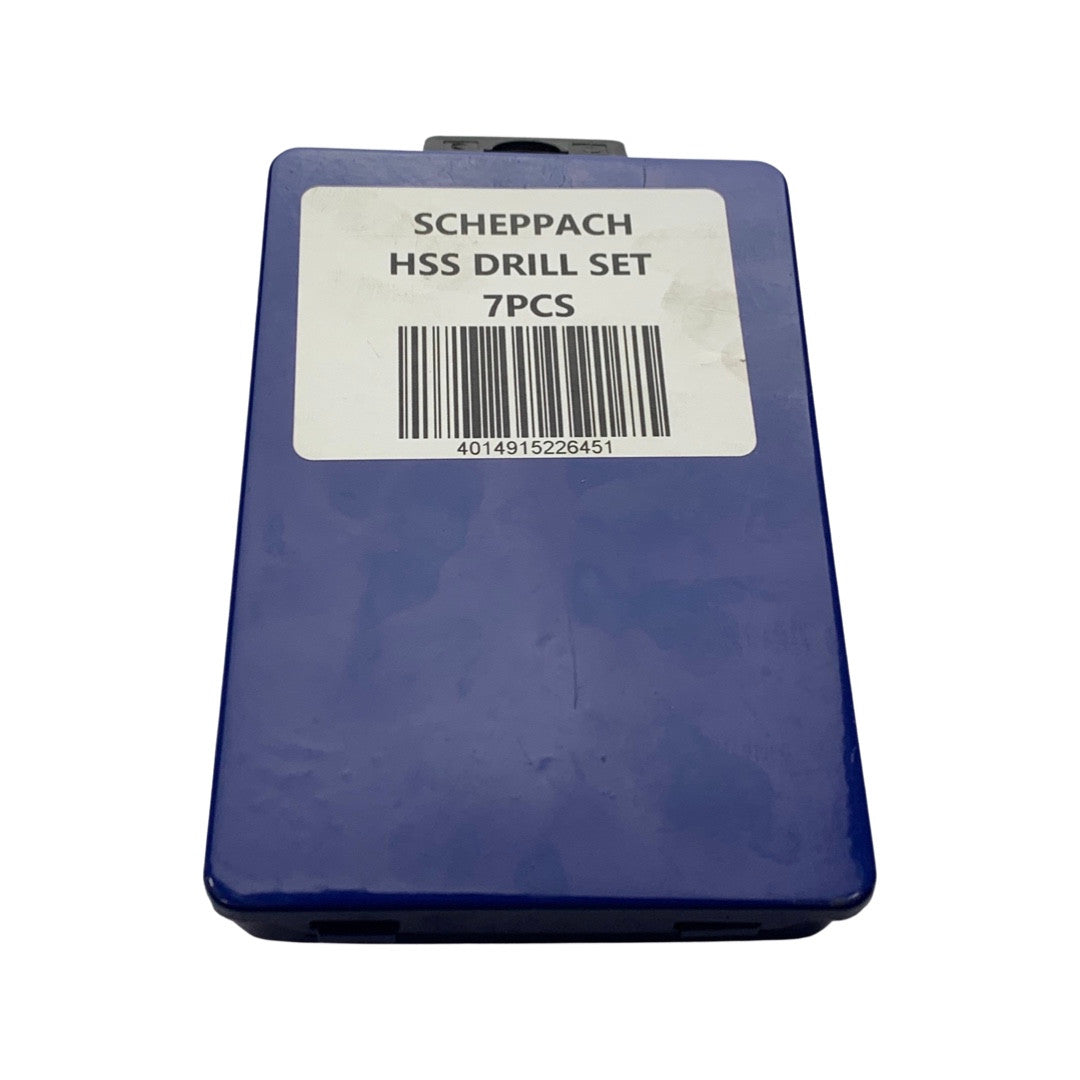 1460060- 7pc Scheppach drill set