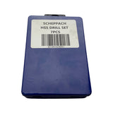 1460060- 7pc Scheppach drill set