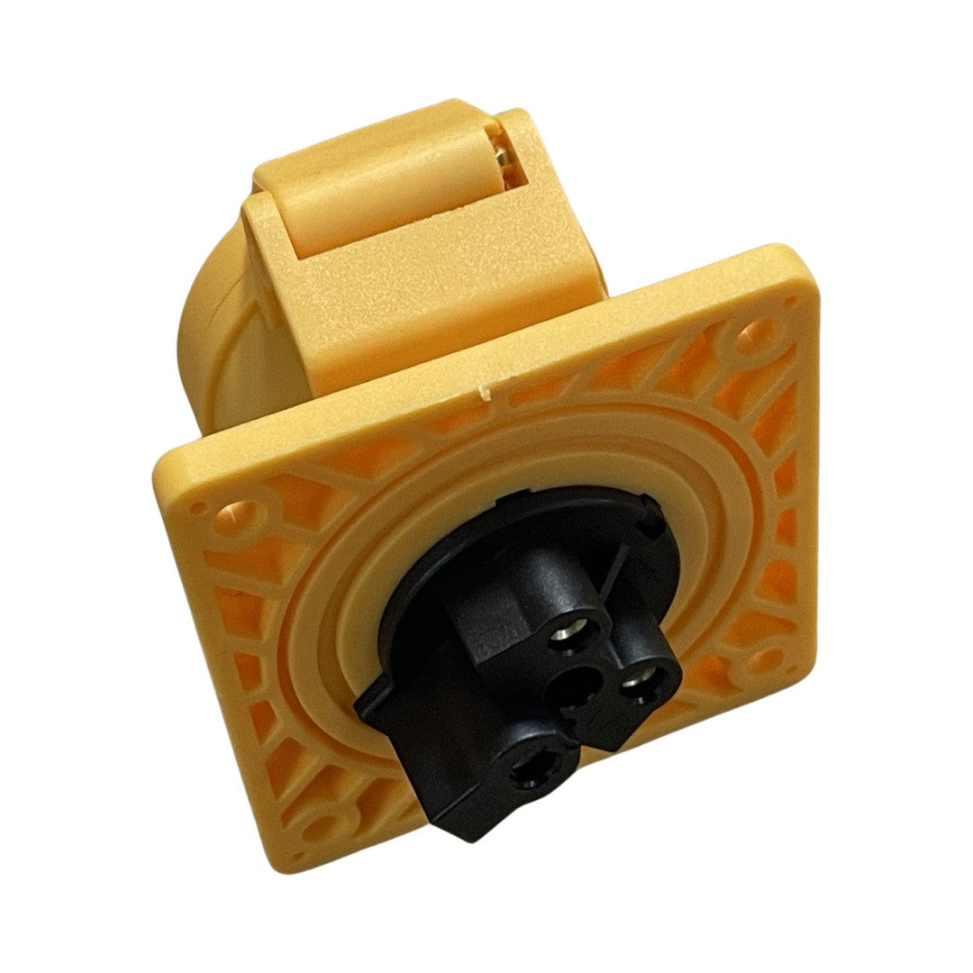 1414106 - Genuine Replacement European Industrial Three-Hole Socket
