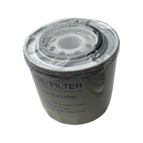1039237 - replacement Oil Filter for the Hyundai DHY45KSE 1500 RPM Generator OEM spare part screw fit metal white
