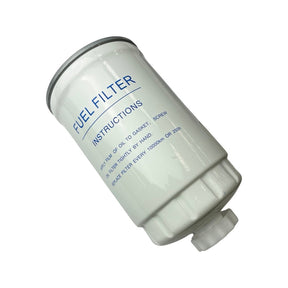 ALT Text
1039290 - replacement Fuel Filter for the Hyundai DHY45KSE 1500 RPM Generator OEM spare part white screw on fitting