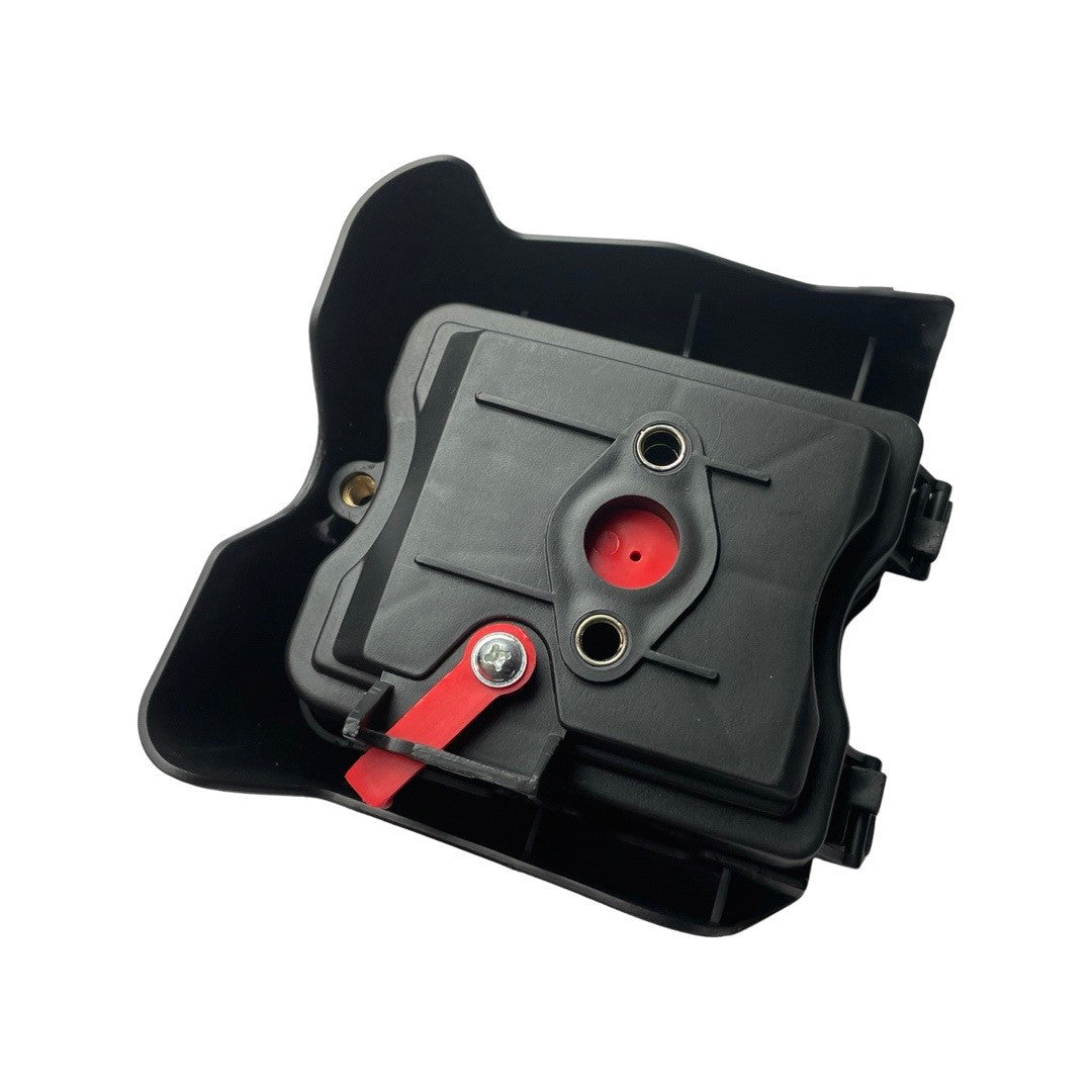 1154091 - replacement Air Filter Assembly / Choke Housing for the Hyundai HYMT5200X Petrol Multi Tool OEM spare part red lever