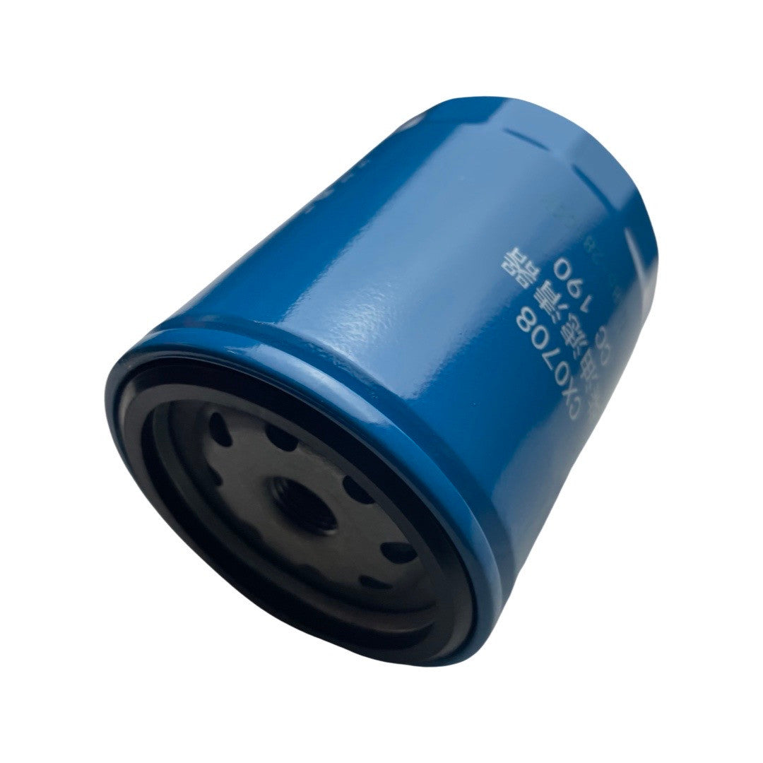 1028287 - replacement Fuel Filter for the Hyundai DHY11KSE 1500 RPM Generator OEM spare part screw fit blue