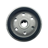 1038199 - replacement Fuel Filter for a Selection of Hyundai 1500 RPM Generators OEM spare part screw fit black metal