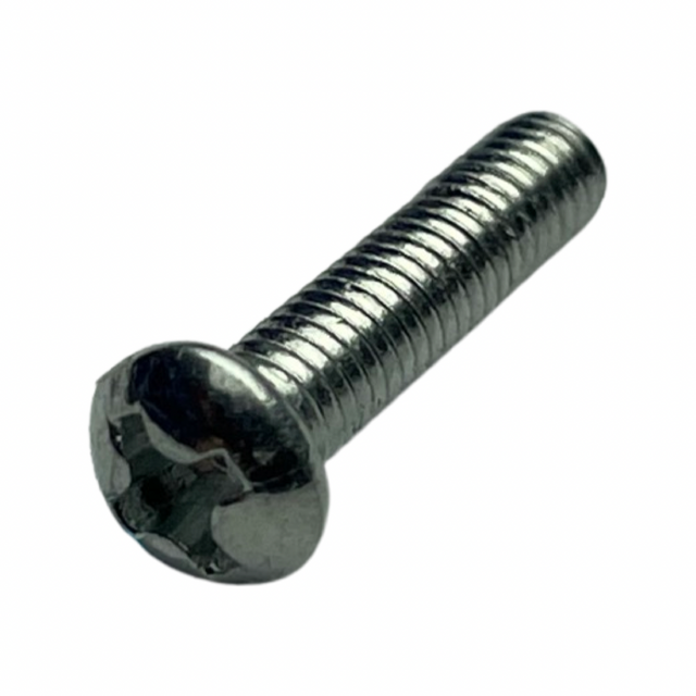 1146113 - Genuine Replacement Cross Slotted Head Screw M3X12 for Selected Hyundai Machines Front